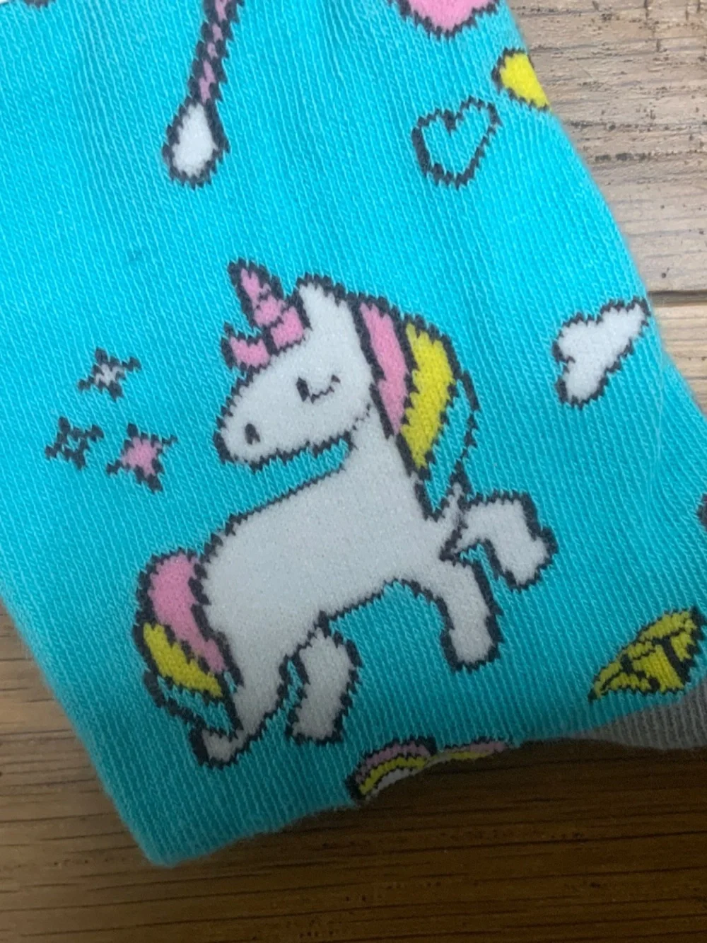 Unicorn “Two Left Feet” Brand Socks New WIth Tags